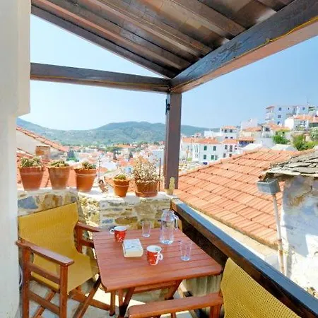 Agapi Julia Demiliano Artist Design Island House Skopelos Town